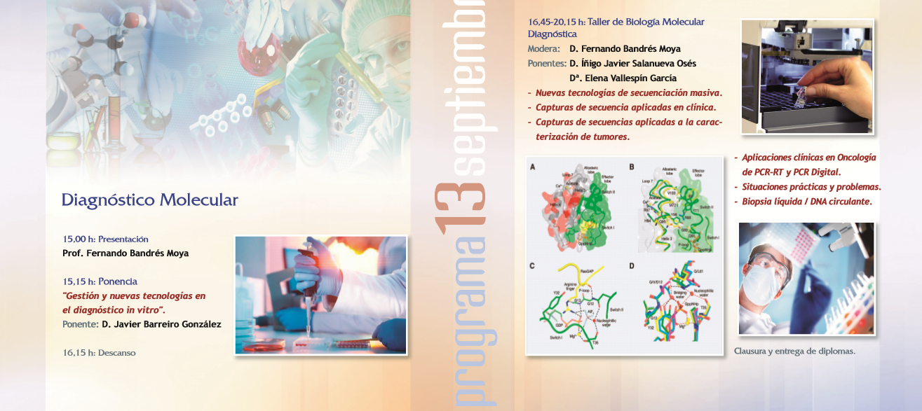 Seminario de actualización en  Medicina de Laboratorio "Diagnóstico Molecular" 13 de Septiembre